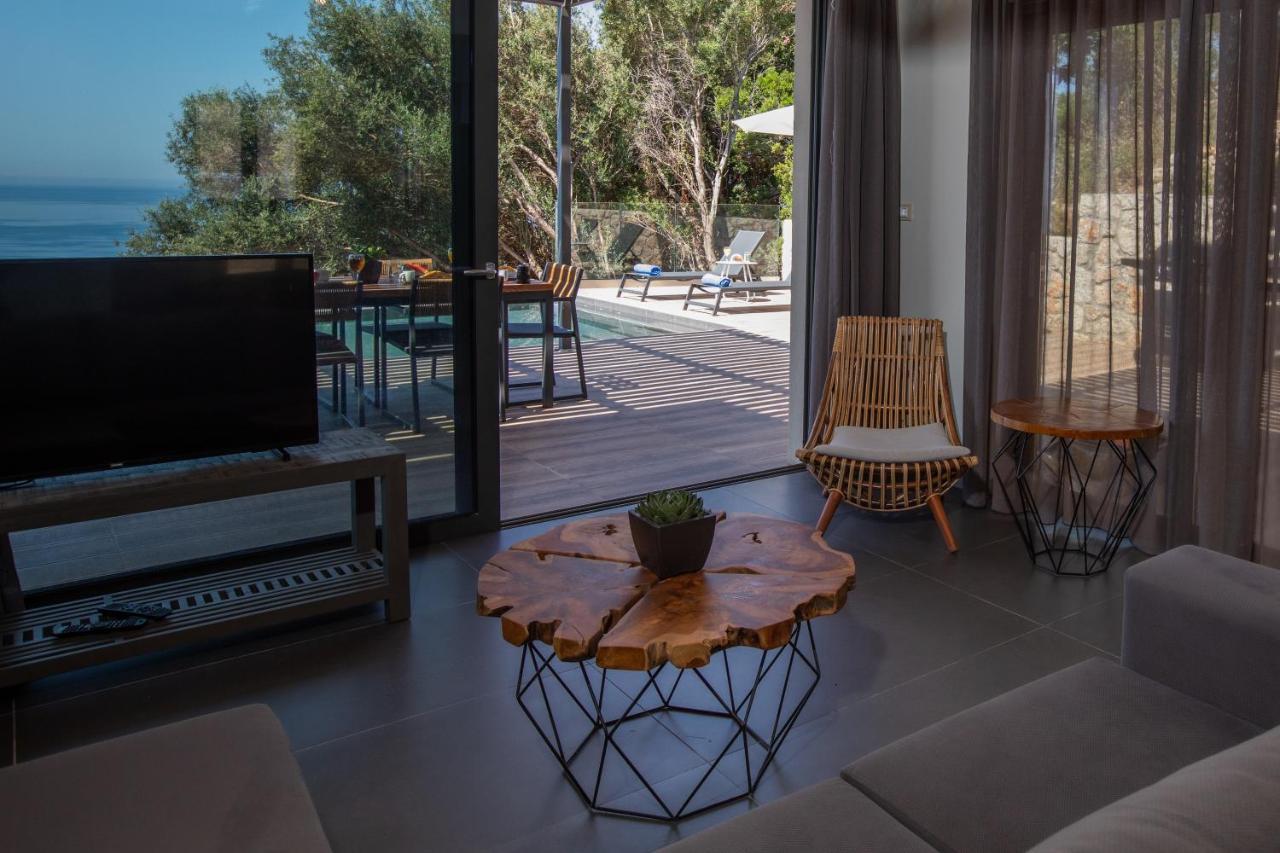 Brand New Villa Lefka With Private Pool At Platies Plateies Dış mekan fotoğraf