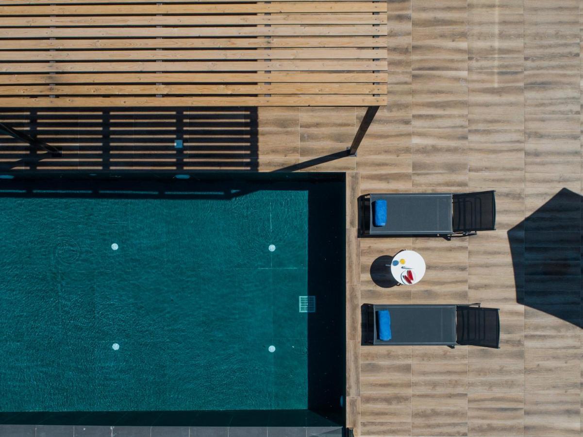 Brand New Villa Lefka With Private Pool At Platies Plateies Dış mekan fotoğraf