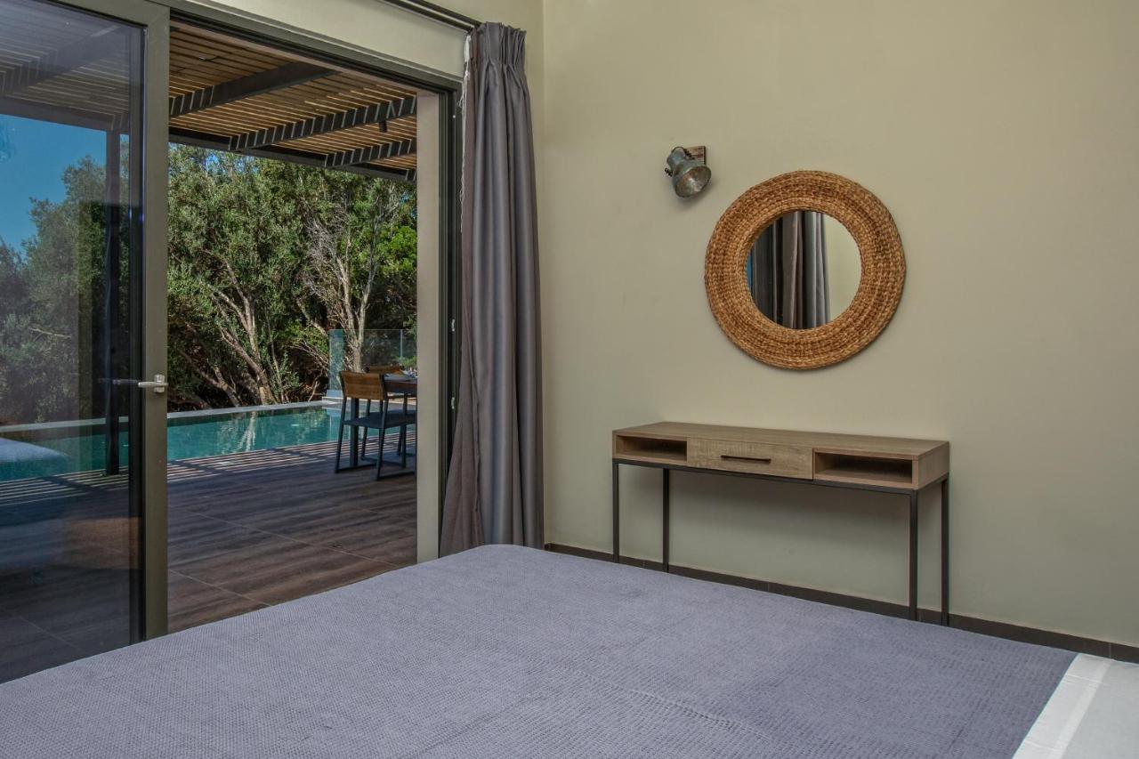 Brand New Villa Lefka With Private Pool At Platies Plateies Dış mekan fotoğraf