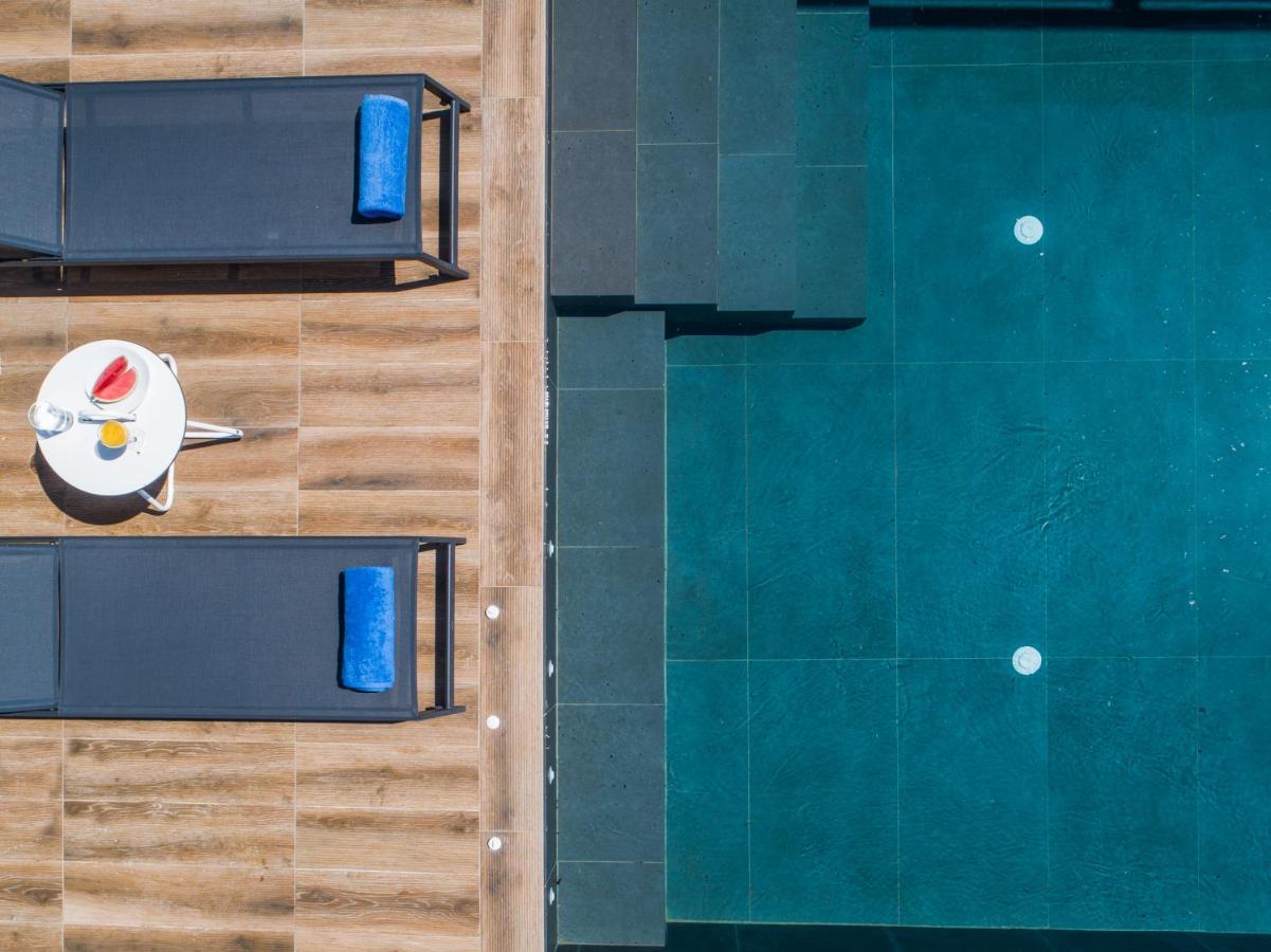 Brand New Villa Lefka With Private Pool At Platies Plateies Dış mekan fotoğraf
