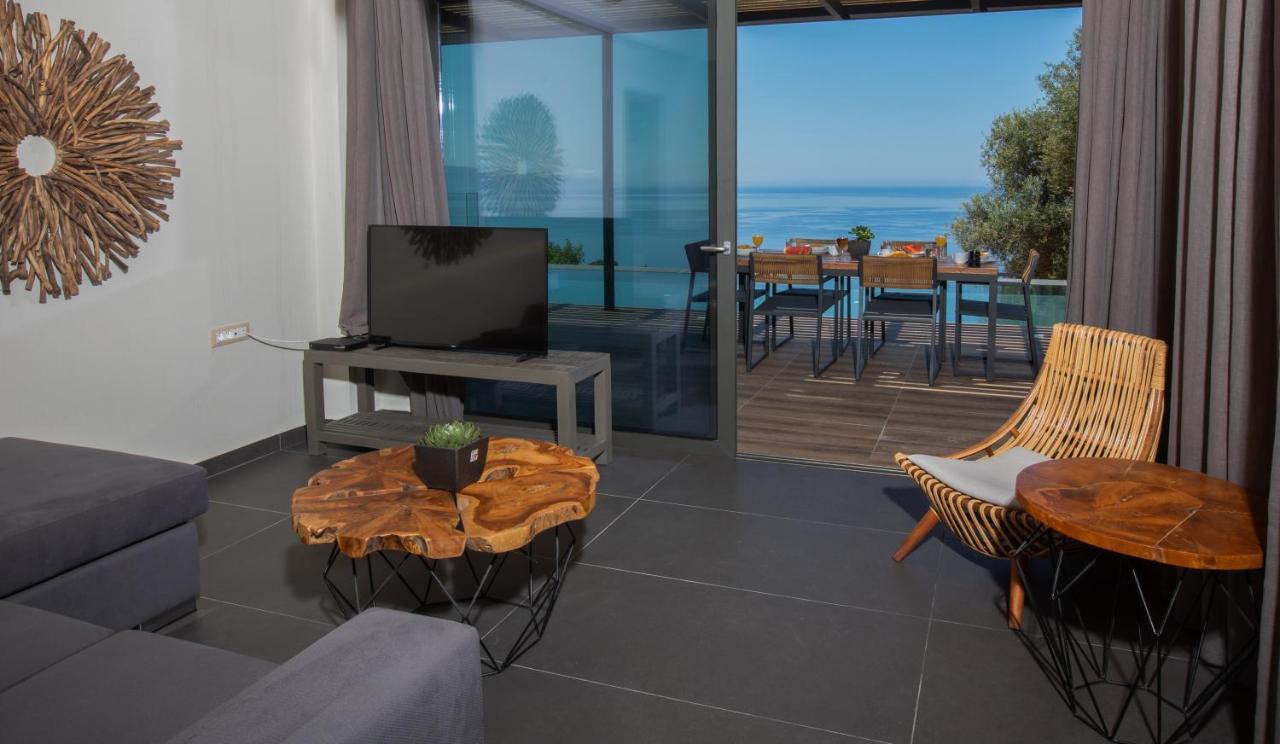 Brand New Villa Lefka With Private Pool At Platies Plateies Dış mekan fotoğraf
