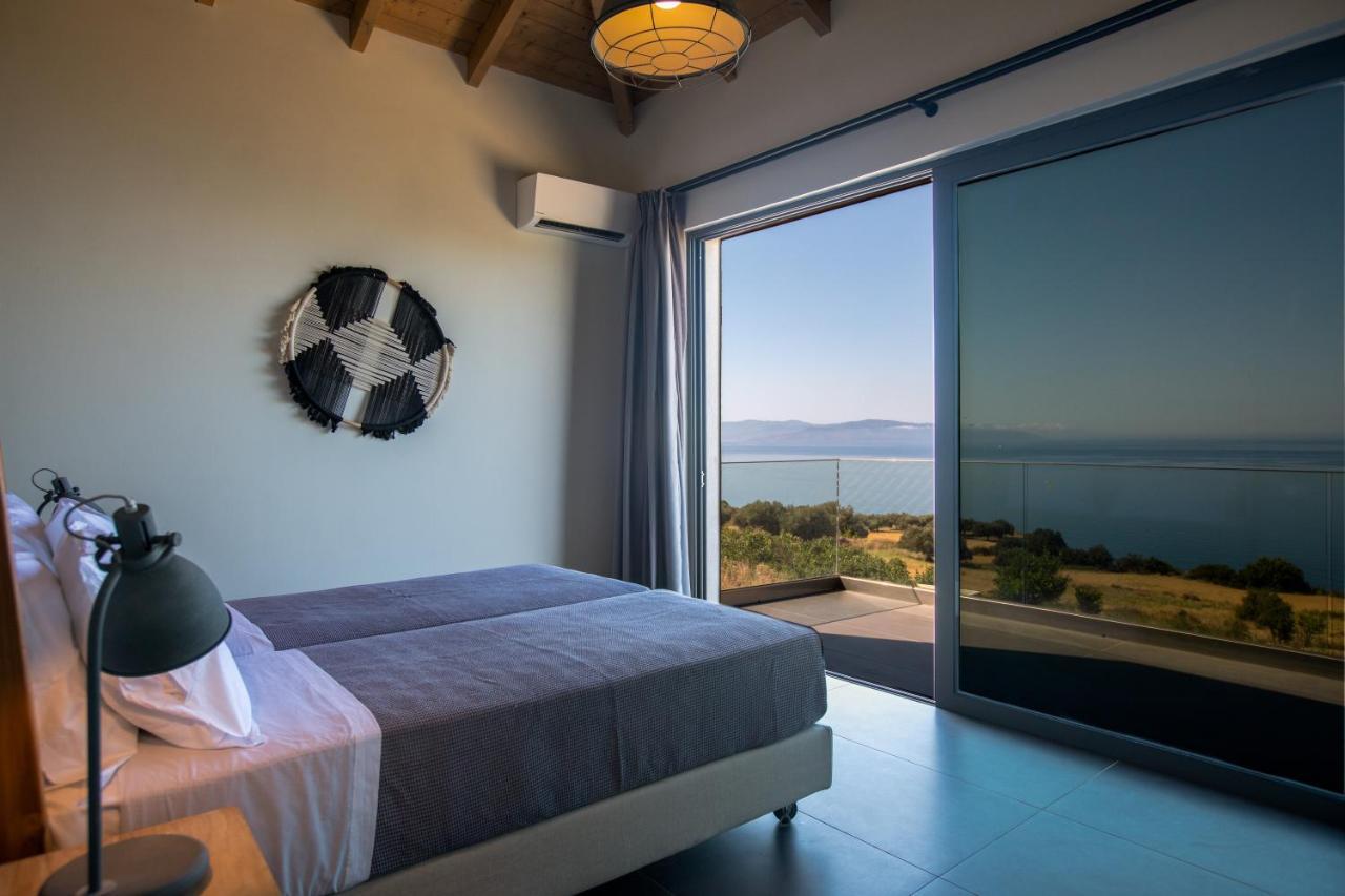 Brand New Villa Lefka With Private Pool At Platies Plateies Dış mekan fotoğraf