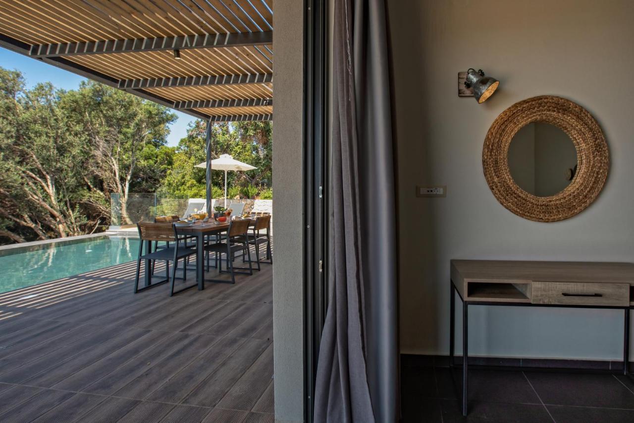 Brand New Villa Lefka With Private Pool At Platies Plateies Dış mekan fotoğraf