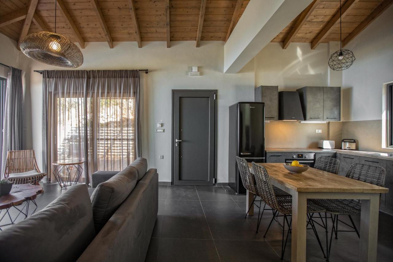 Brand New Villa Lefka With Private Pool At Platies Plateies Dış mekan fotoğraf