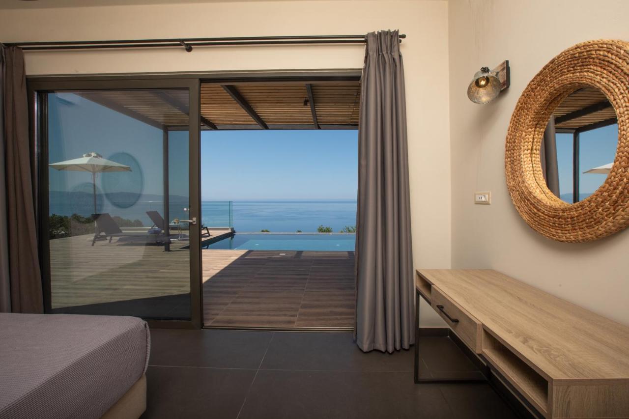 Brand New Villa Lefka With Private Pool At Platies Plateies Dış mekan fotoğraf